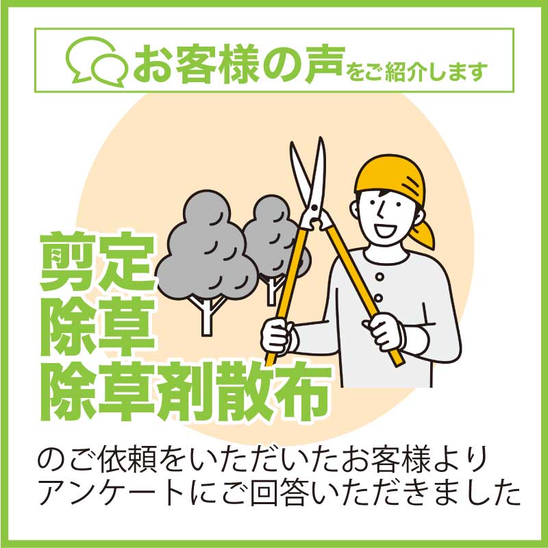 便利屋アルファの剪定、除草、除草剤