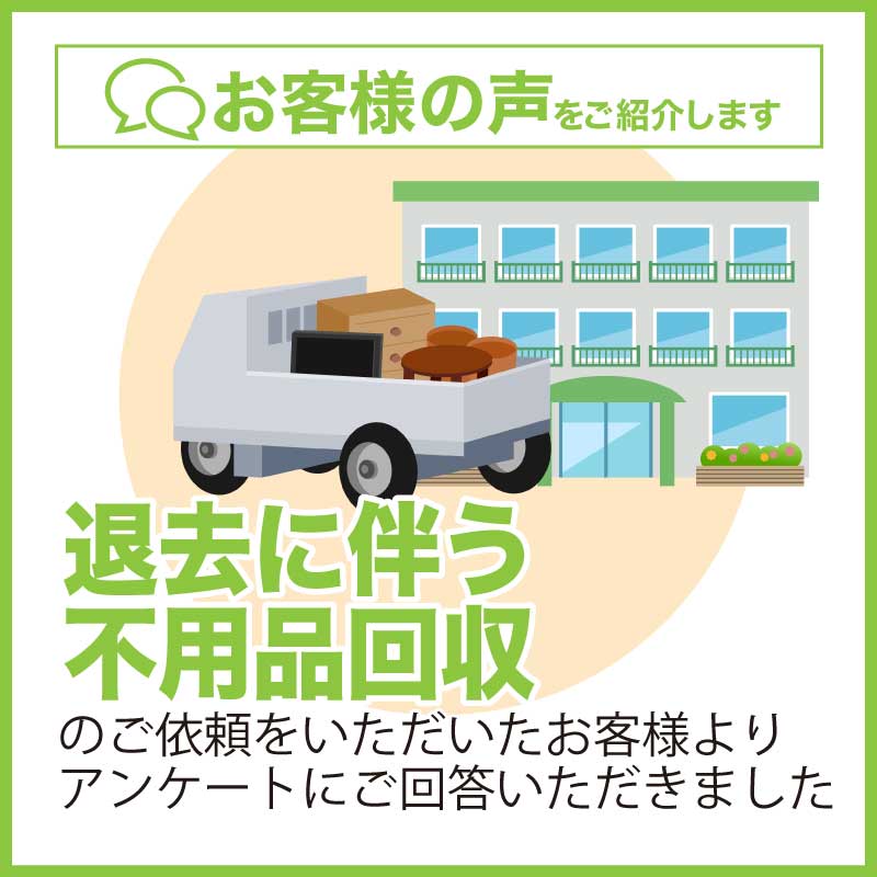 便利屋アルファの退去に伴う不用品回収
